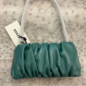Staud Turquoise Clutch